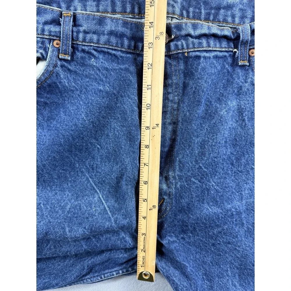 Levis‎ Jeans Mens 42x32 Blue Medium Wash Regular Straight Leg Denim Casual